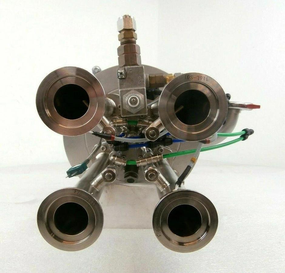 Used Edwards Y12201027 Helios Head Assembly Long Body Combustion Chamber Working