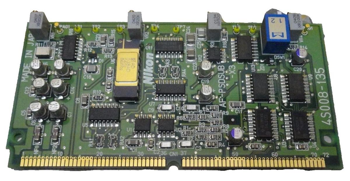 Used Nikon Precision 4S008-135 Relay Data Card PCB AF-PSDSUB-X3 NSR Working