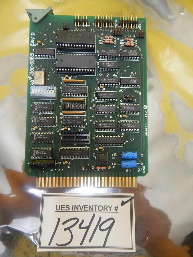 Used Micro/Sys SB8420 PCB Card 2100-0085 SER3 AG Associates 7100-5190-03 4100s Used