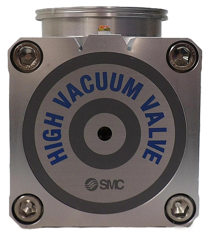 Used SMC XLA-160DA-M9 Pneumatic High Vacuum Angle Valve AMAT 0090-01100 Working