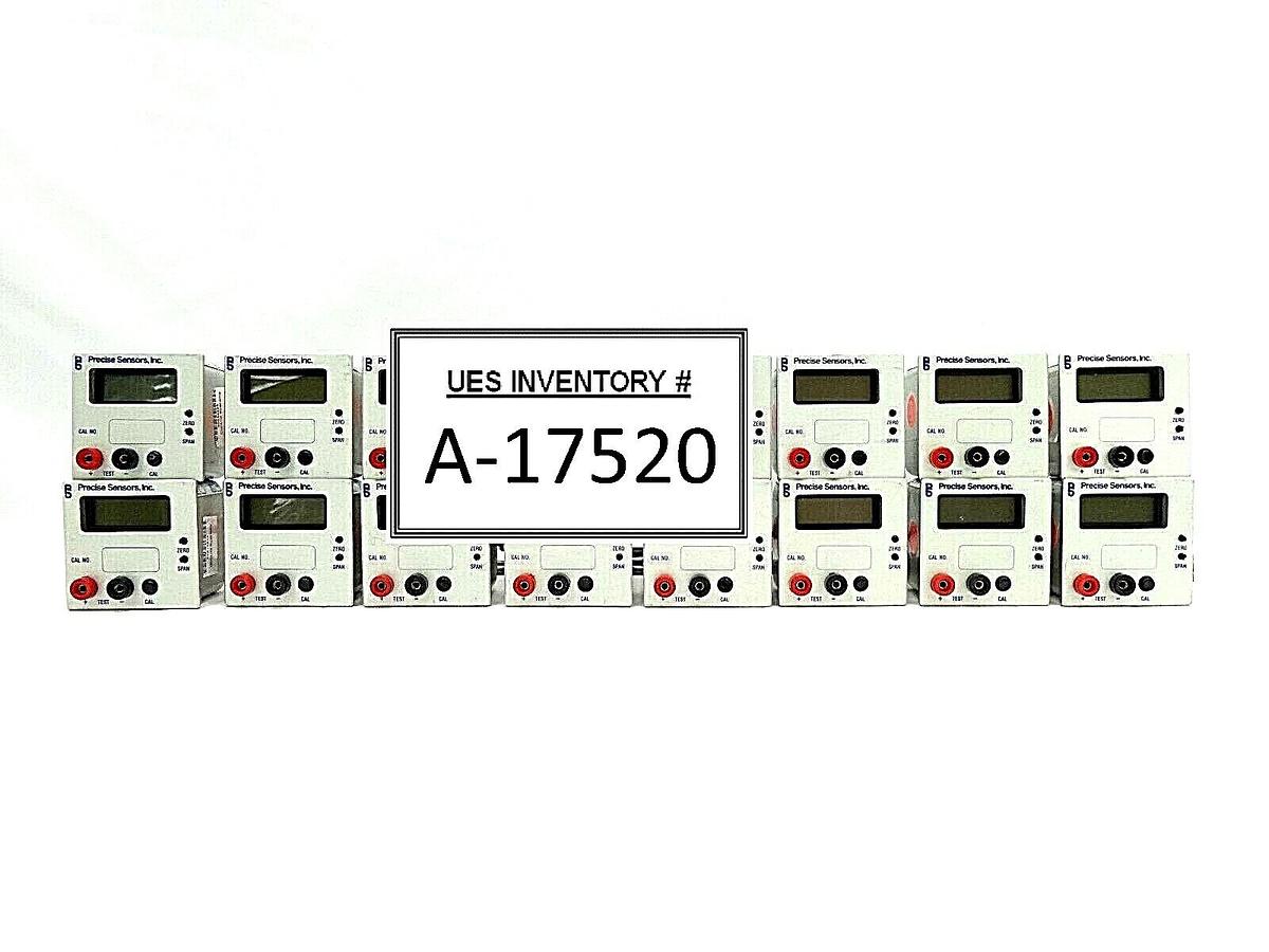 Used Precise Sensors 4863-100-RM-03 Vacuum Digital Display Reseller Lot of 16 Working