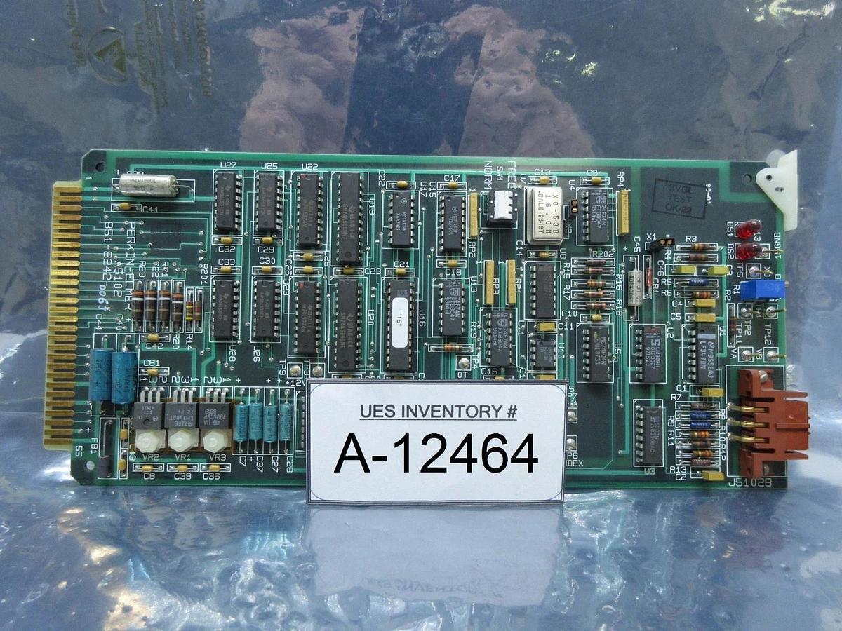 Used Perkin-Elmer 851-8242-006 Processor PCB Card Rev. J SVG ASML 90S Used Working