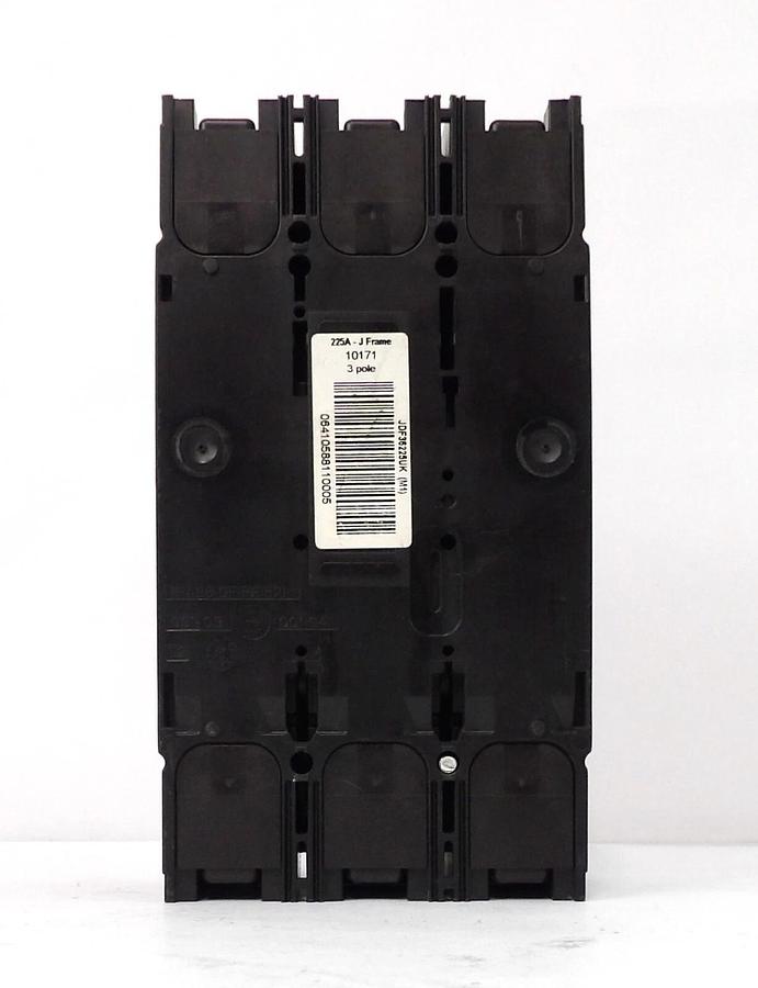 Used Square D JDF36225UK 3-Pole Circuit Breaker PowerPact JD 250 Working Surplus