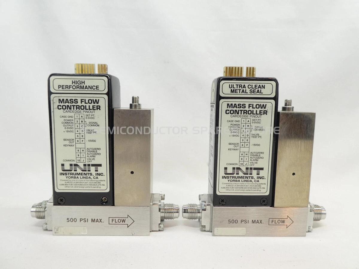 Used UNIT Instruments Mass Flow Controller MFC UFC-1100A UFC-1160A Lot of 21 Untested