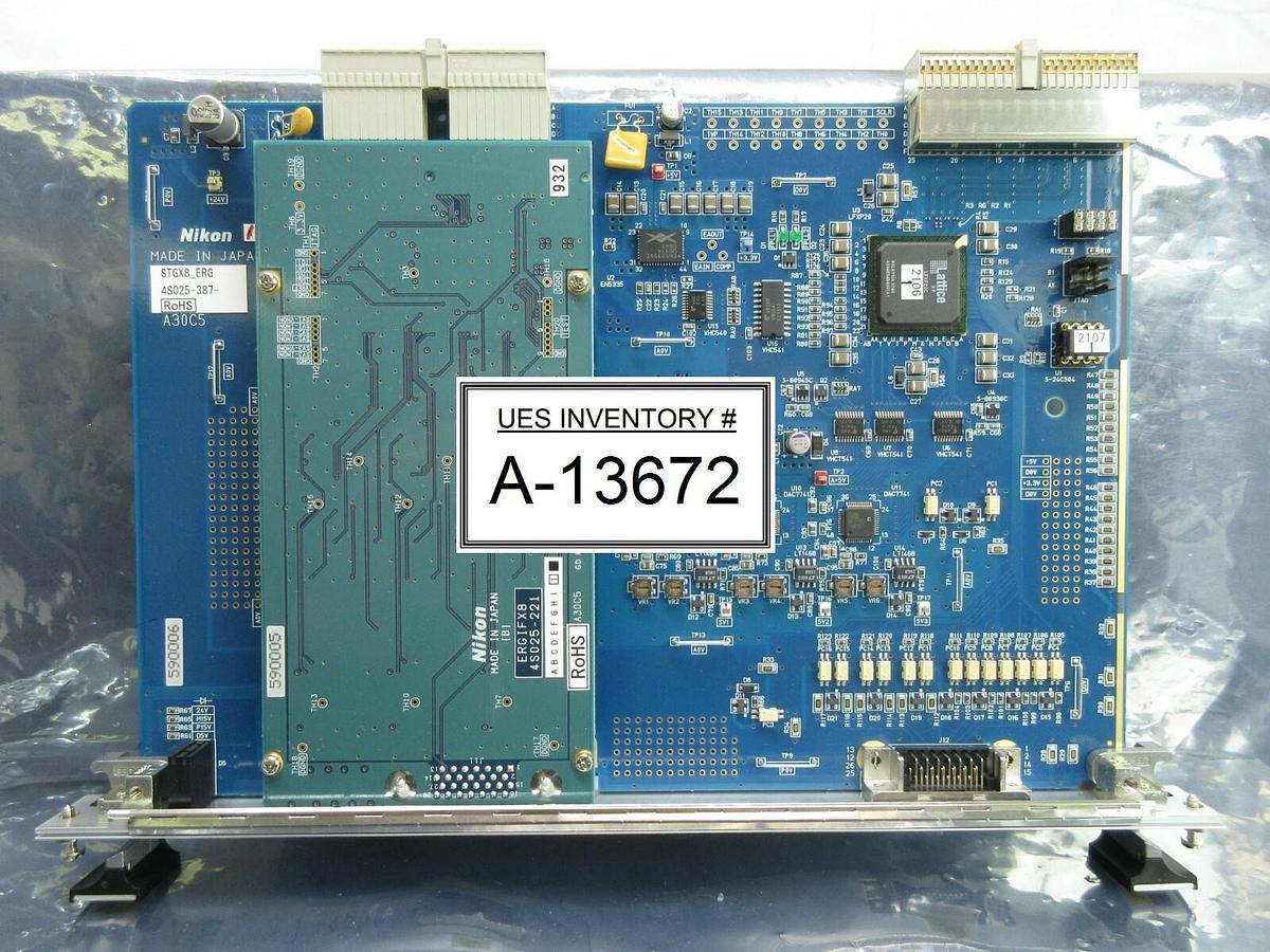 Used Nikon 4S025-387 Processor PCB Card STGX8_ERG 4S025-221 NSR-S620D Used Working