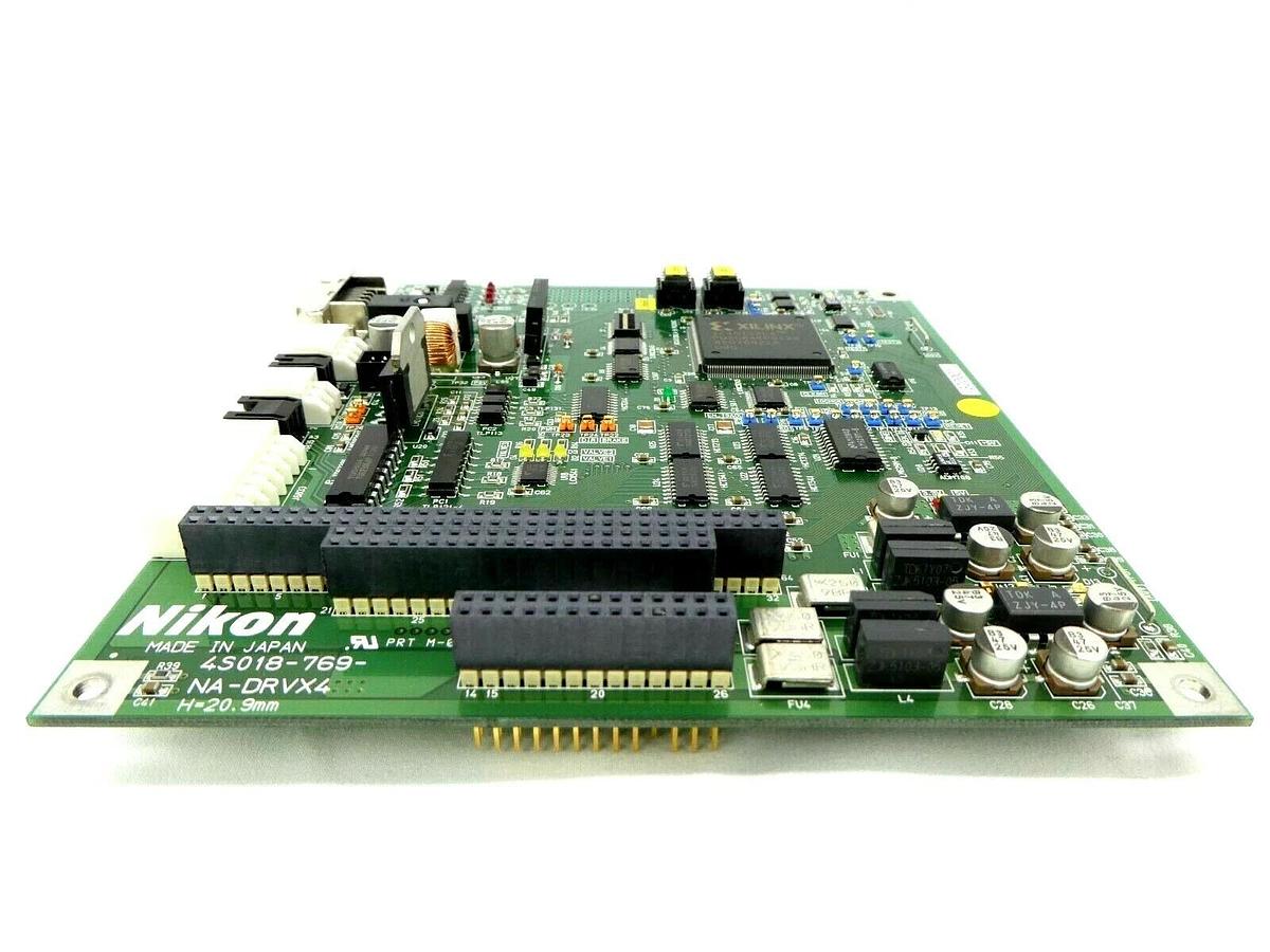 Used Nikon 4S018-769 Driver Board PCB NA-DRVX4 H=20.9mm NSR-S306C DUV Working