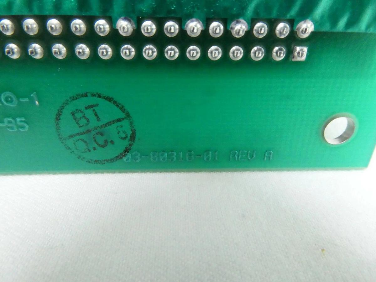 Used SVG Silicon Valley Group 99-80316-01 Flow Switch Voltage Regulator PCB 90S Spare
