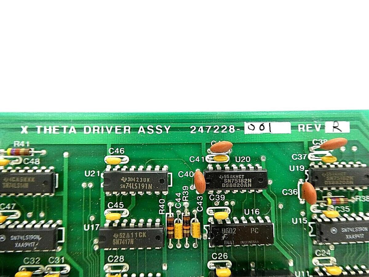 Used Electroglas 247228-001 X Theta Driver Board PCB 4085x Horizon PSM Working