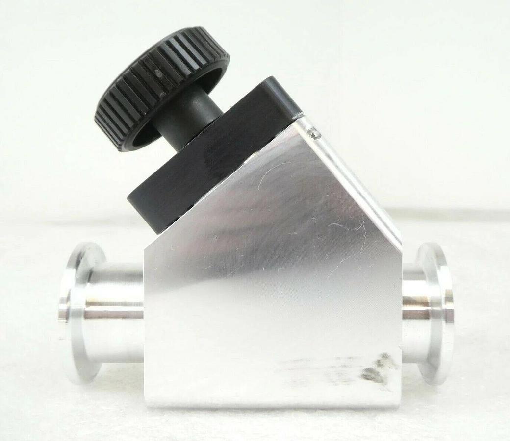 Used VAT 26528-KA01-BCN1 HV Inline Valve Manual Actuator AMAT 3870-05684 Working