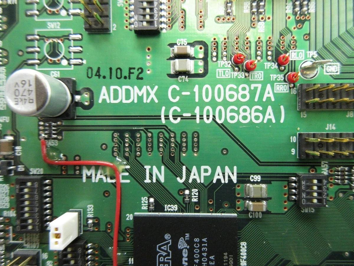 Used Lasertec C-100687A Interface PCB Card ADDMX C-100686A Used Working