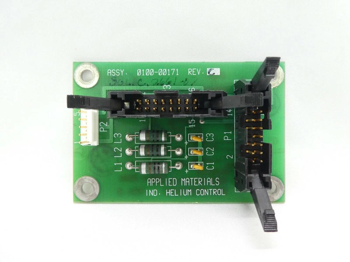 Used AMAT Applied Materials 0100-00171 Independent Helium Control PCB Lot of 10 Spare