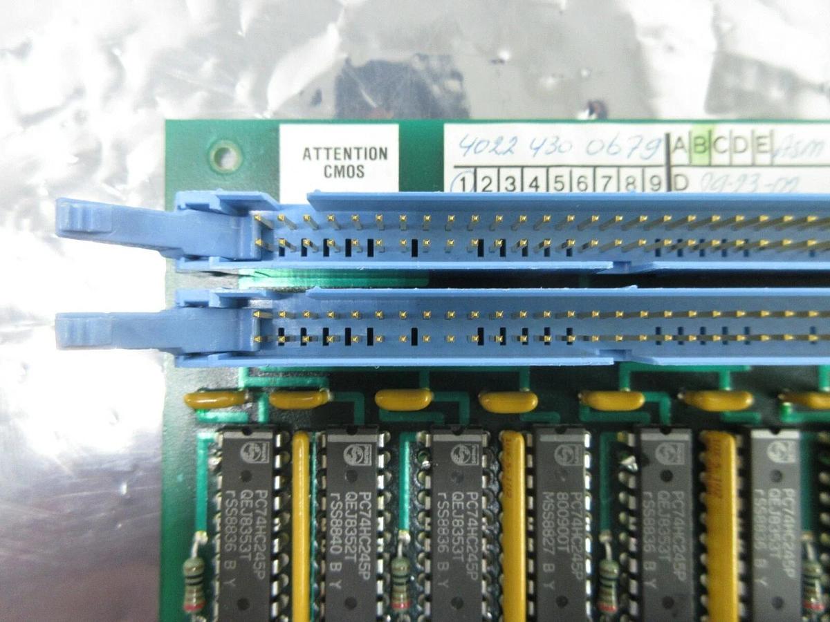 Used ASML 4022.430.0679 Backplane Board PCB PAS 5000/2500 Wafer Stepper Used Working