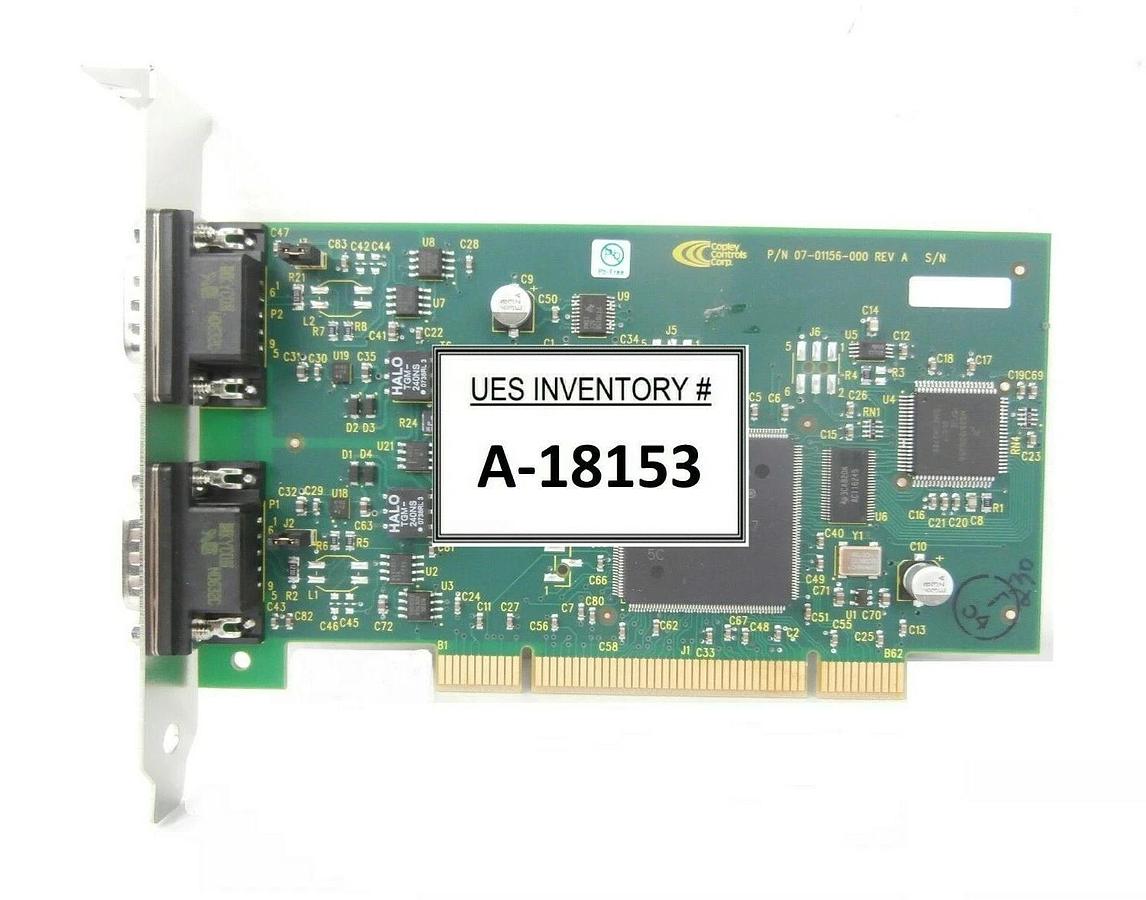 Used Copley Controls 07-01156-000 CAN Interface PCB Card CAN-PCI-02 Rev. A Working