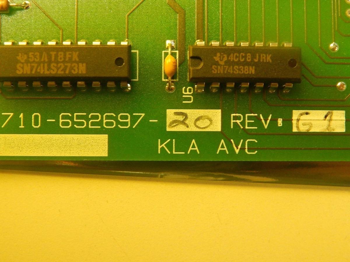 Used KLA Instruments 710-652697-20 AVC PCB Card 2132 Used Working