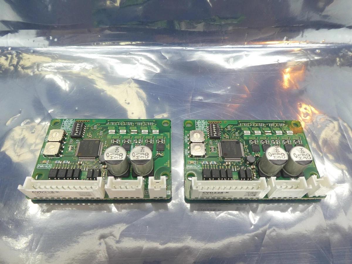 Used Oriental Motor CVD228-K 2-Phase Microstepping Driver PCB Lot of 2 Working Spare