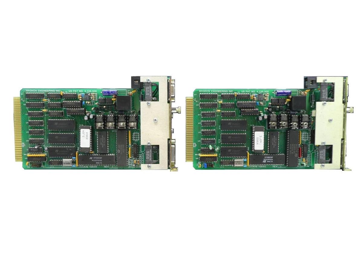 Used Magnon Engineering 10650  X & Y Axis Driver PCB Card Lot of 2 Working Surplus