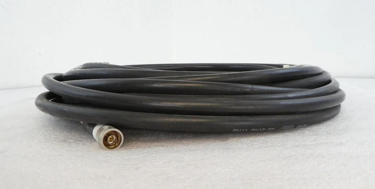 Used AMAT Applied Materials 0620-02868 RF Coaxial Cable 75 Foot 22M Working Surplus