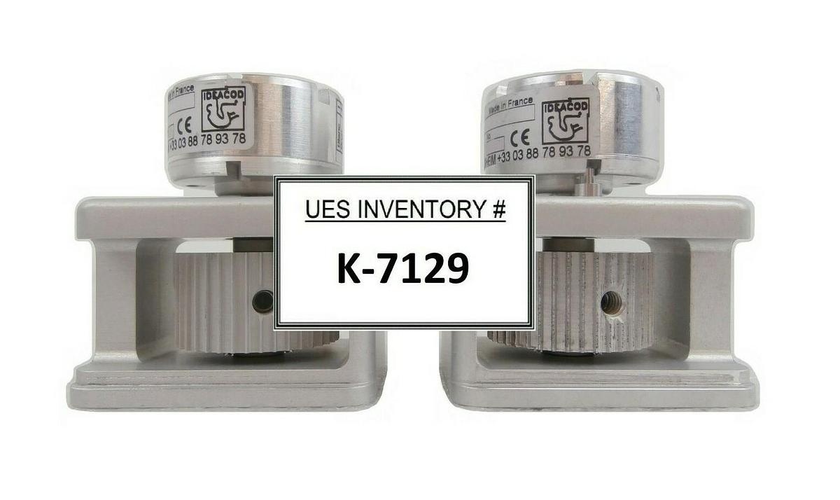 Used RECIF F0300M02 Load Port Encoder Assembly Set of 2 Ideacod IN40RIF001/1024 Spare