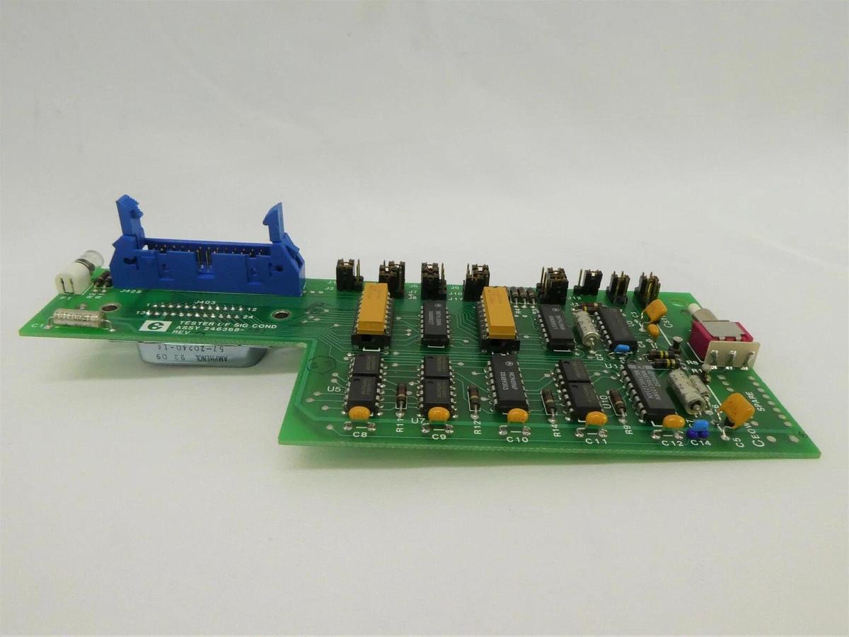 Used Electroglas 246368-001 Tester I/F Signal Conditioner PCB Card 4085X Working