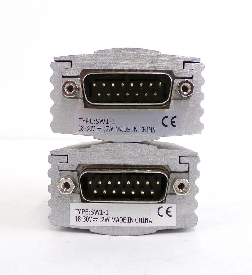 Used Ulvac SW1-1 Pirani Gauge SW1 G-Tran Series Reseller Lot of 5 Working Surplus