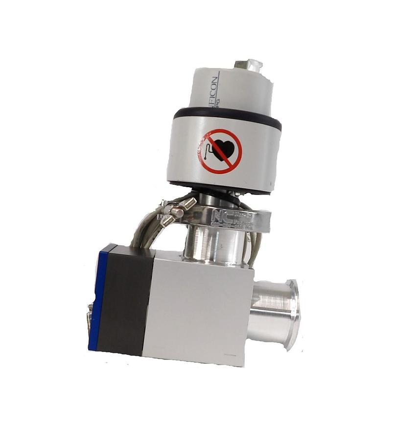Used VAT 21632-KA11-AAE2 Pneumatic Angle Valve with Inficon 351-011 MPG400 Working