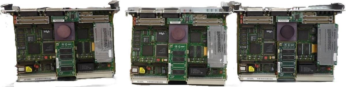 Used Motorola 84-W8960B01F Single Board Computer PCB MVME 162-533A Lot of 3 Working