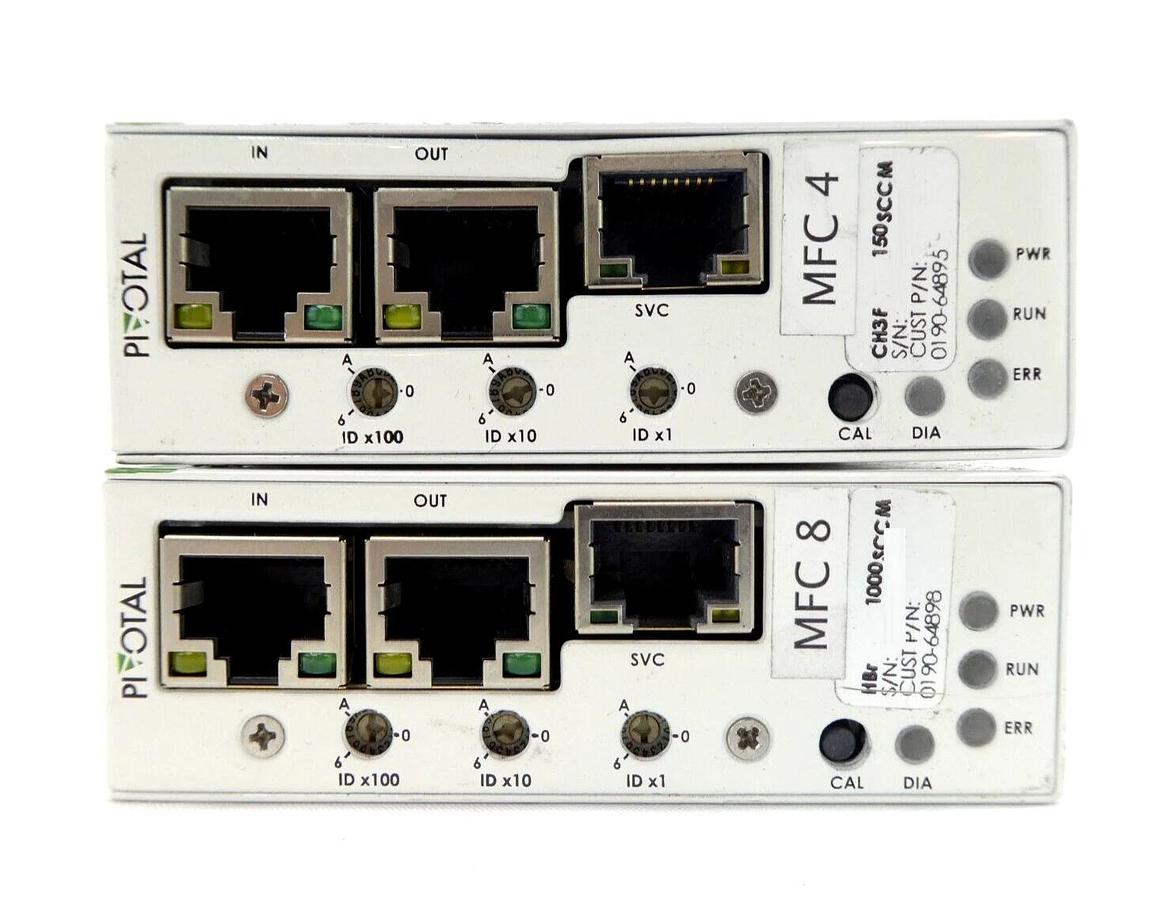Used Pivotal Systems GFC Mass Flow Controller MFC 32-03298 32-03351 Lot of 12 Working