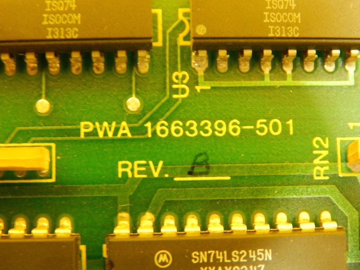 Used Delta Design 1663396-501 68K Parallel Interface Buffer Board PCB Used Working