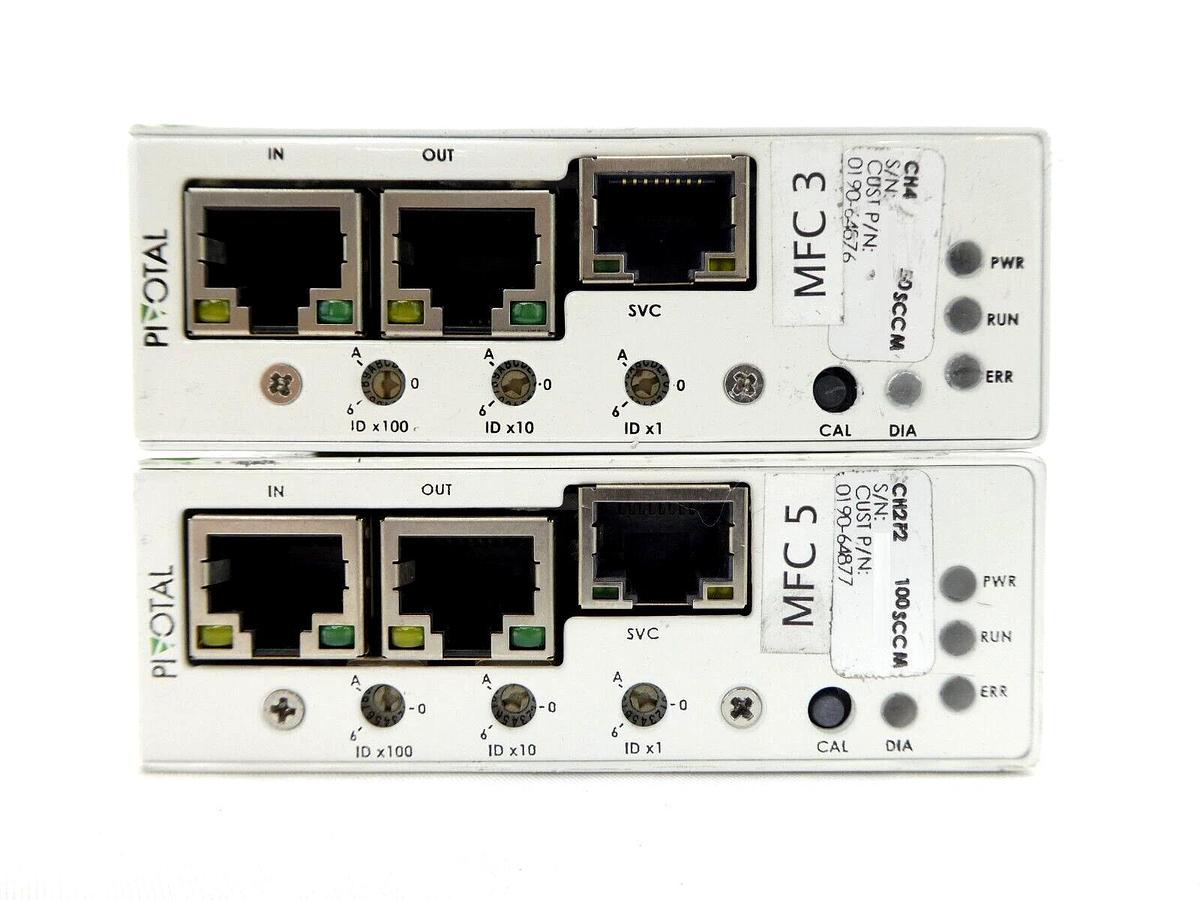 Used Pivotal Systems GFC Mass Flow Controller MFC 32-03298 32-03351 Lot of 12 Working
