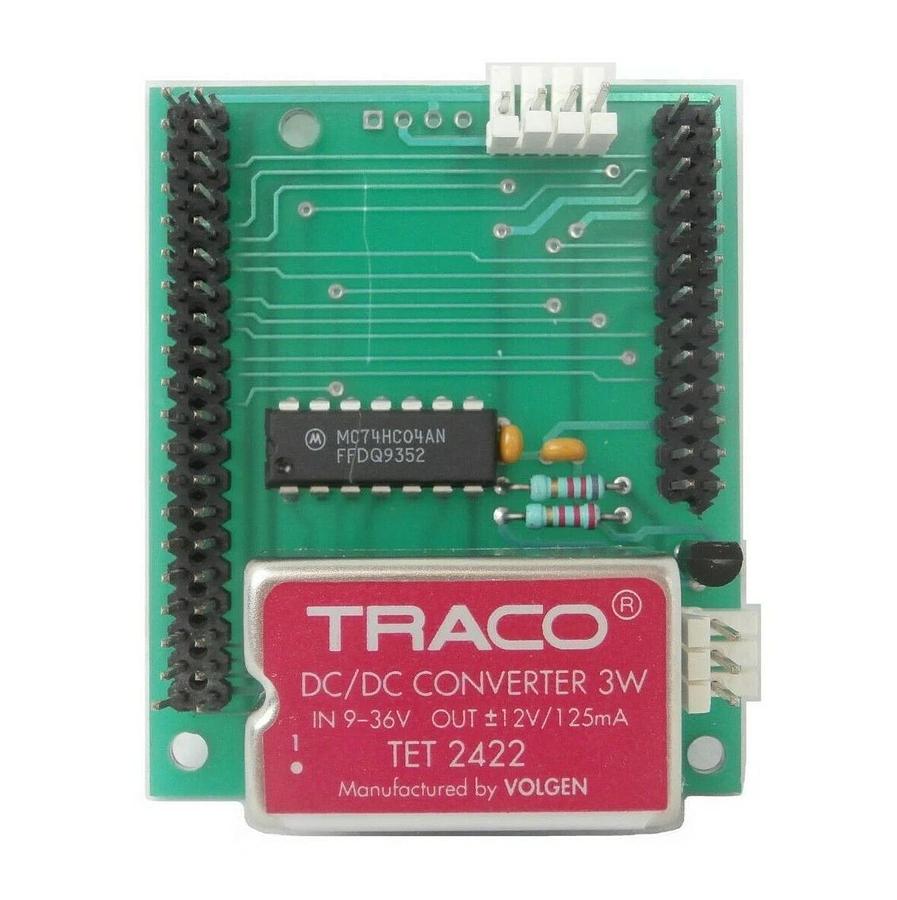 Used RECIF Technologies STD1293-16B DC/DC Converter PCB IDLW8 200mm Working Surplus