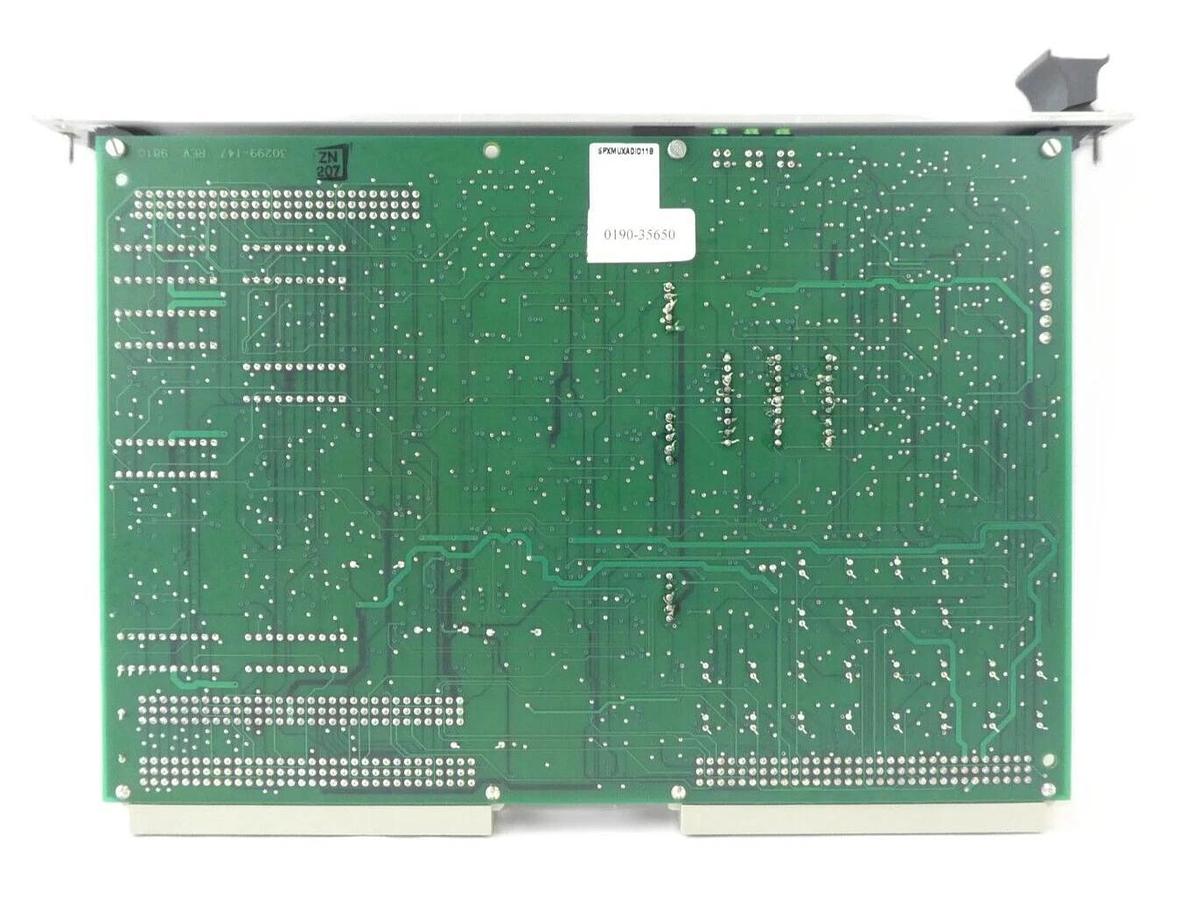 Used AMAT Applied Materials 0190-35650 Seriplex Bus PCB Card SPXMUXADIO110 Broken Tab