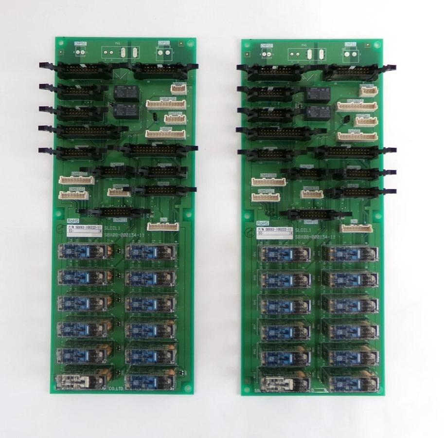 Used Sinfonia Technology SBX08-000134-11 SLDIL1 PCB SBX93-100222-11 Lot of 4 Working