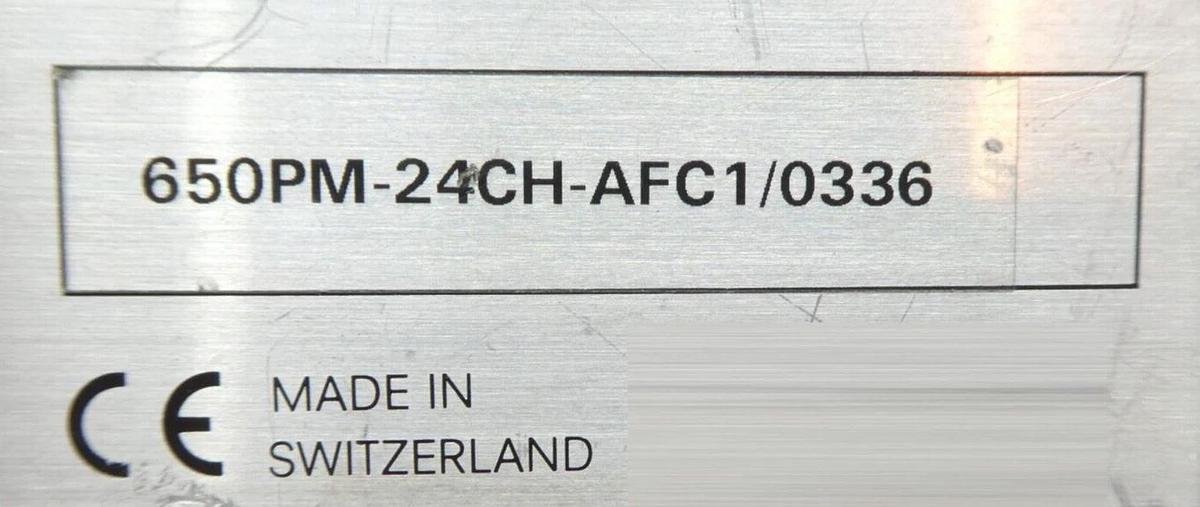 Used VAT 650PM-24CH-AFC1 Adaptive Pressure Controller PM-6 TEL 3D80-000019-14 Working