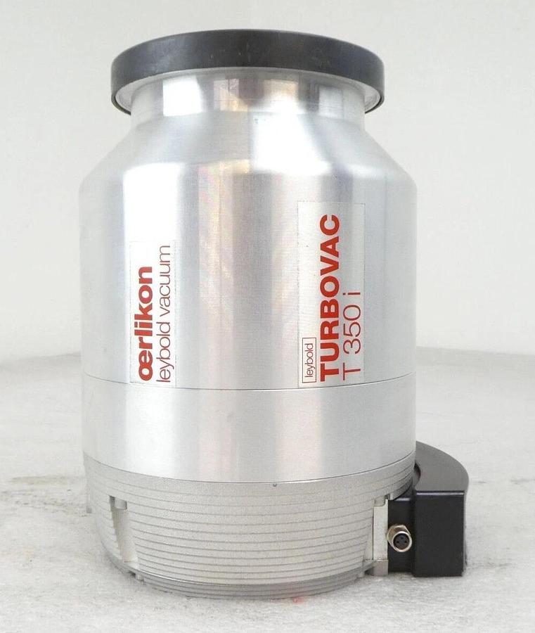 Used TURBOVAC T 350i Leybold 830050V1000 Turbomolecular Pump Connector Tested Working