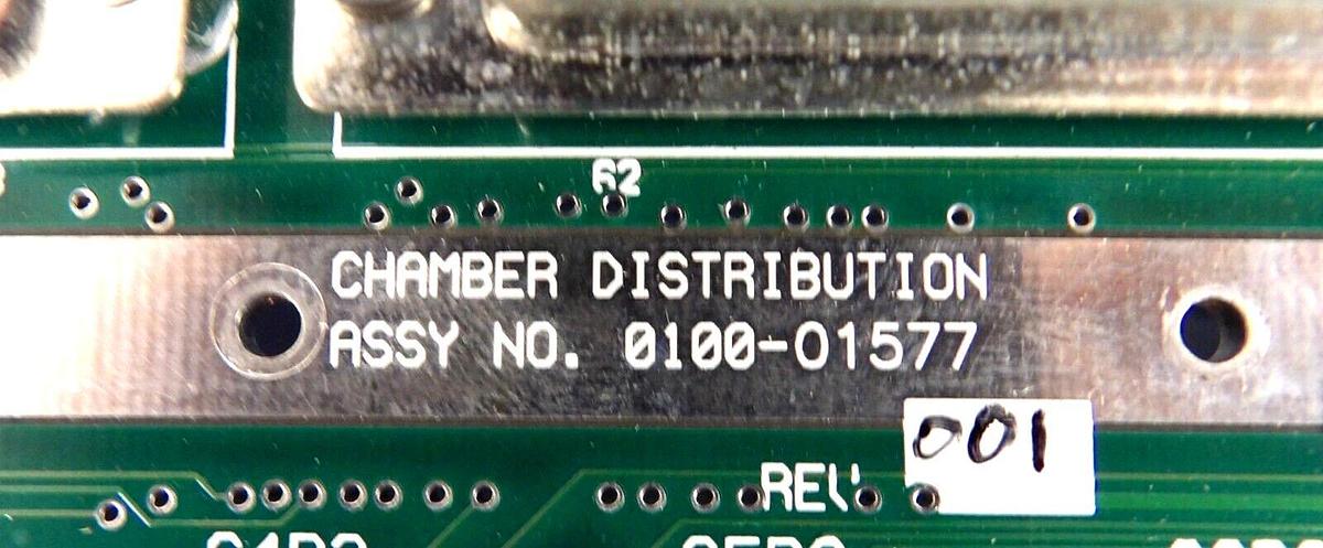 Used AMAT Applied Materials AS00363-03 Chamber Distribution PCB 0100-01577 Working