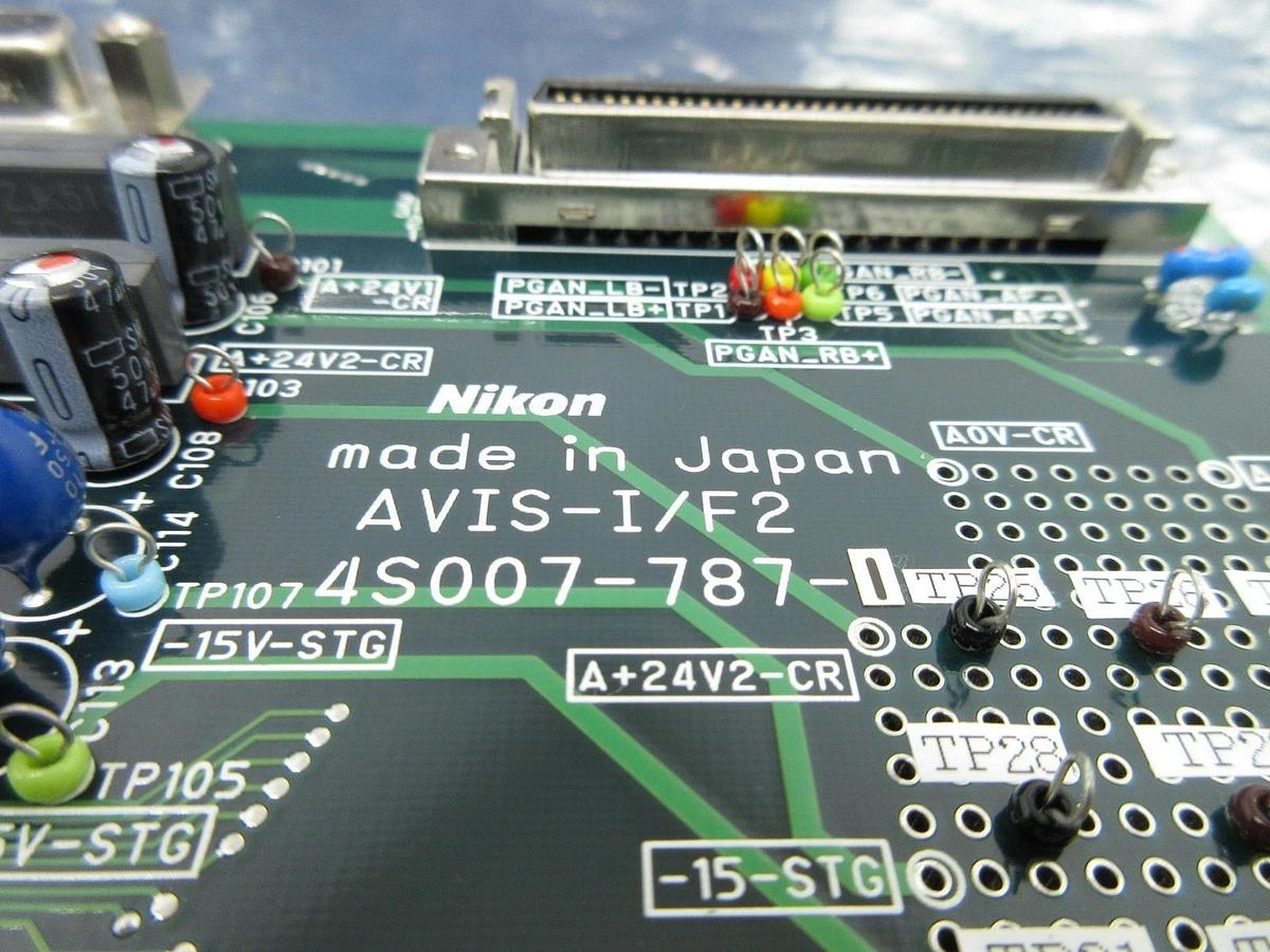 Used Nikon Precision 4S007-787-1 Interface Board PCB AVIS-I/F2 NSR-S202A Working