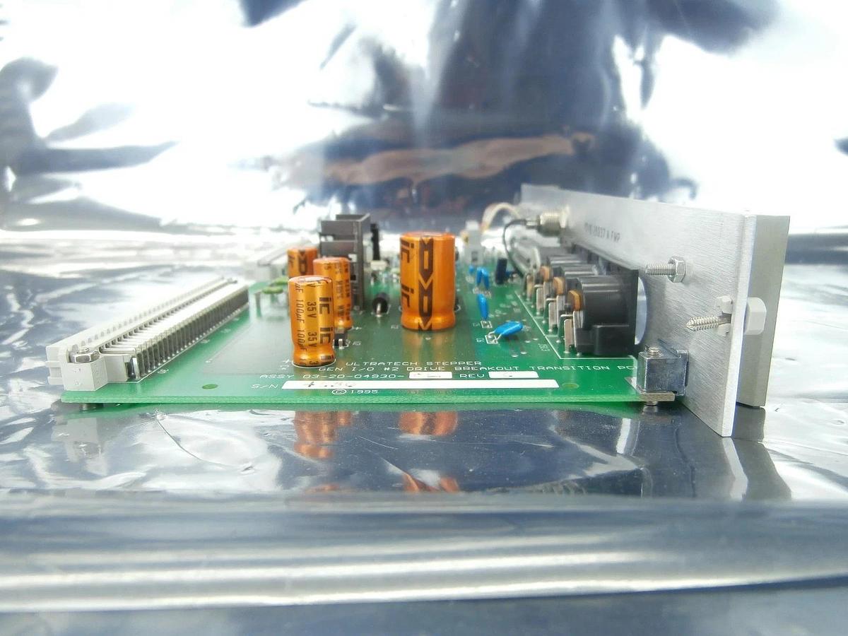 Used Ultratech Stepper 03-20-04930-02 GEN I/O #2 Drive Breakout Transition PCB Card