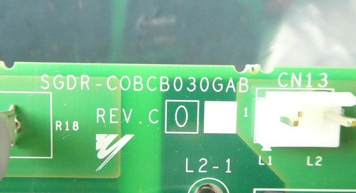 Used Yaskawa Electric SGDR-COBCB030GAB Robot Power Supply PCB Card NXC100 Working