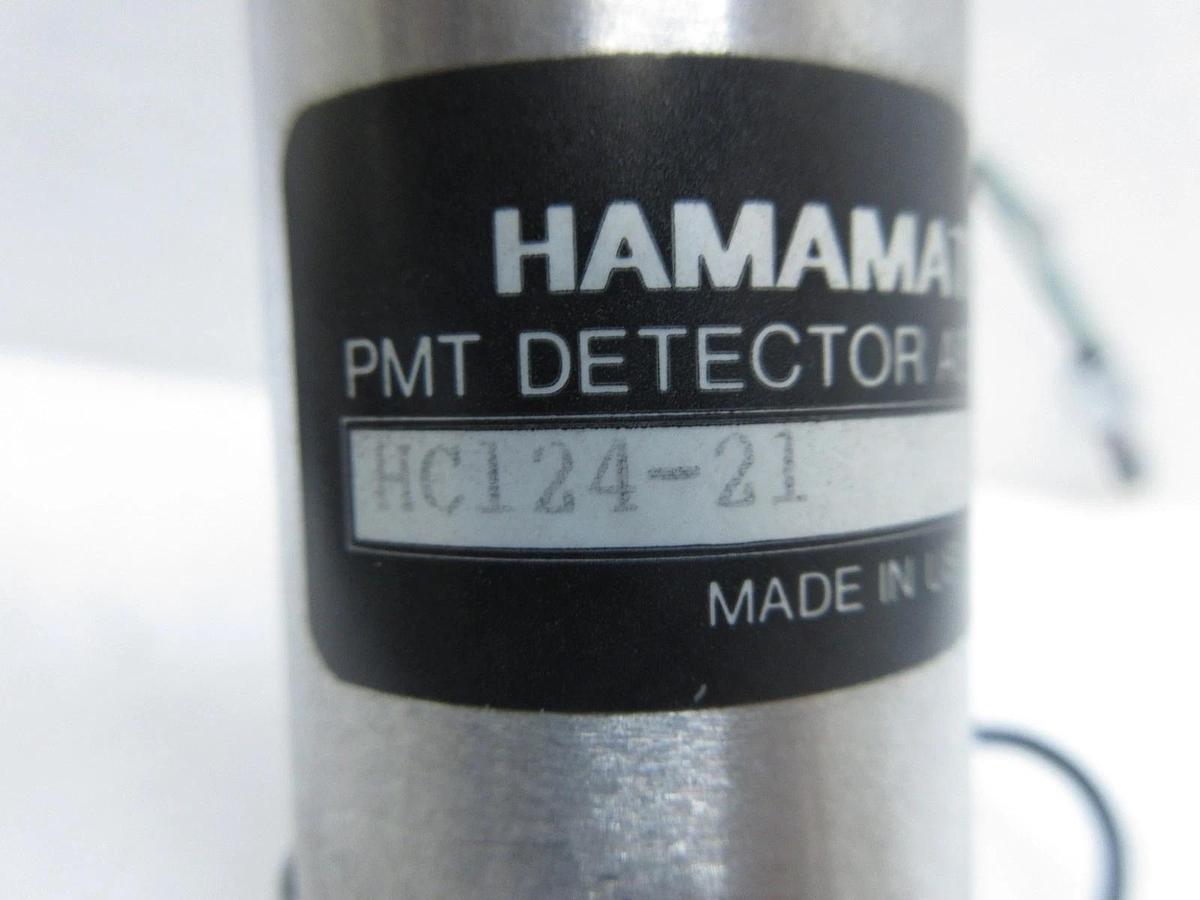 Used Hamamatsu HC124-21 PMT Detector Assembly Photo Multiplier Tube Nikon NSR Working
