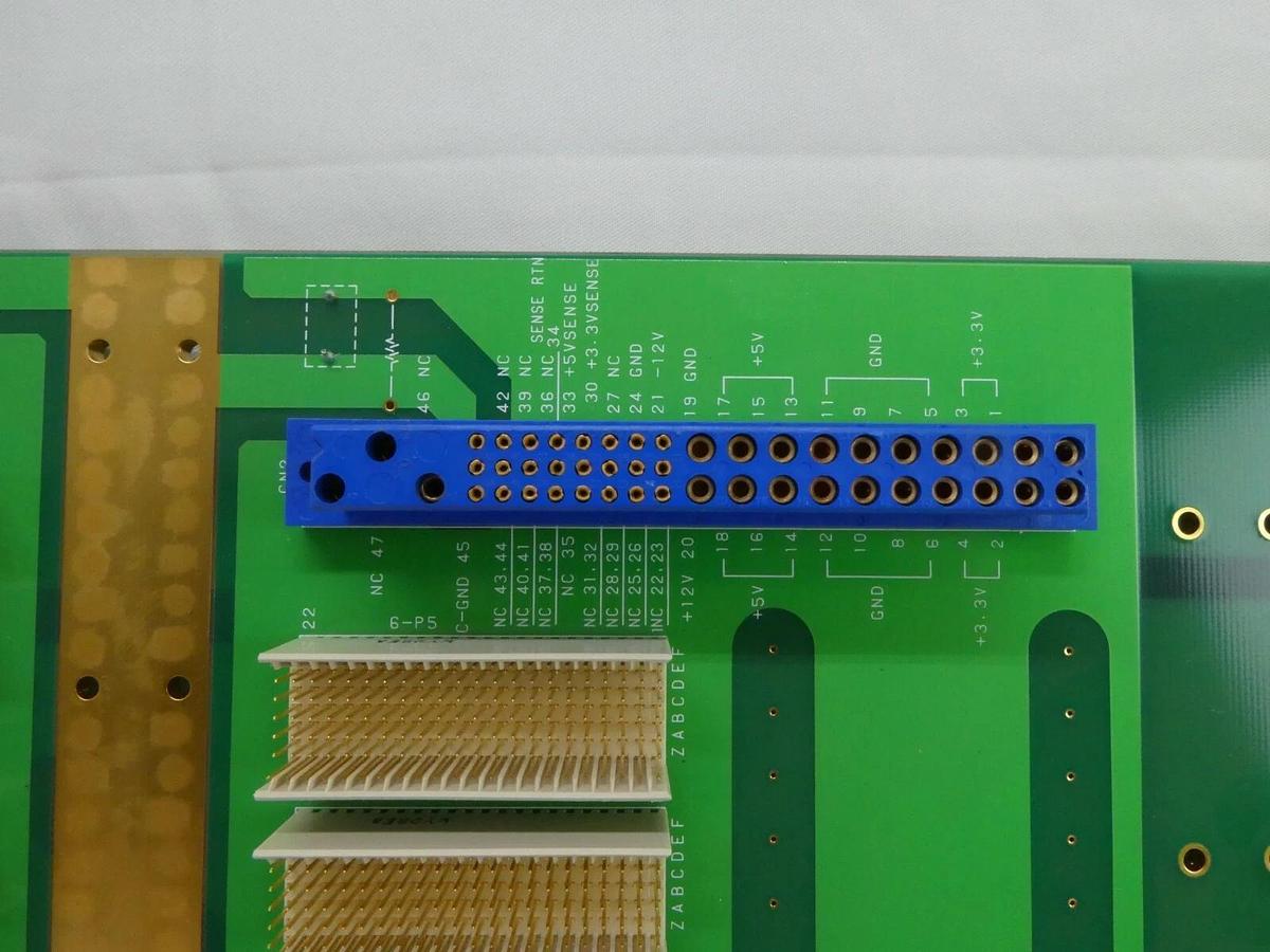 Used CompactPCI 6600-CPCI07TNI4 Backplane Board PCB PICMG2.0 R3.0 NSR-S620D Spare