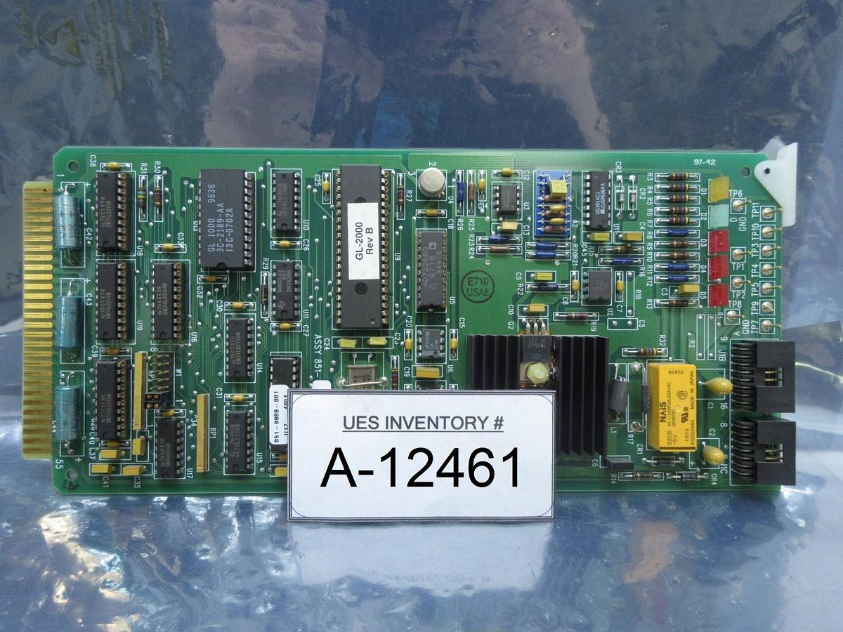 Used SVG Silicon Valley Group 851-8220-011 Processor PCB Card Rev. C ASML 90S Used