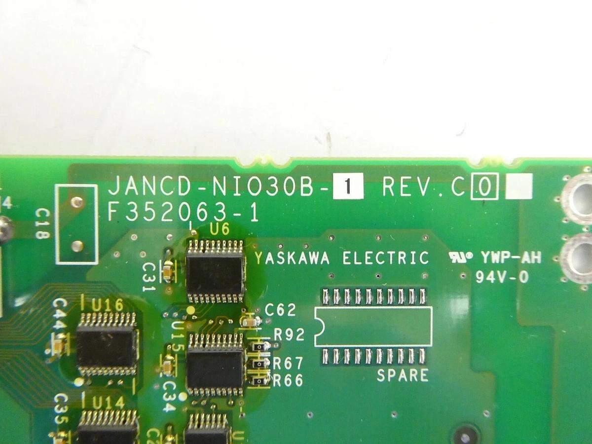 Used Yaskawa Electric JANCD-NI030B-1 Robot Controller PCB F352063-1 Working Surplus