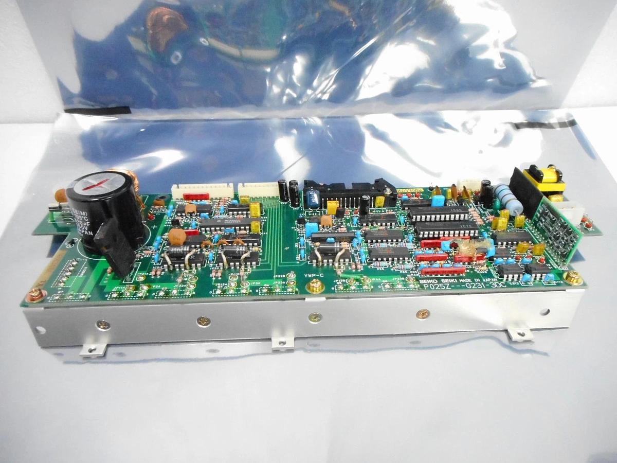 Used Seiko Seiki P025Z---G231-3DC Processor Board PCB Untested AS-IS