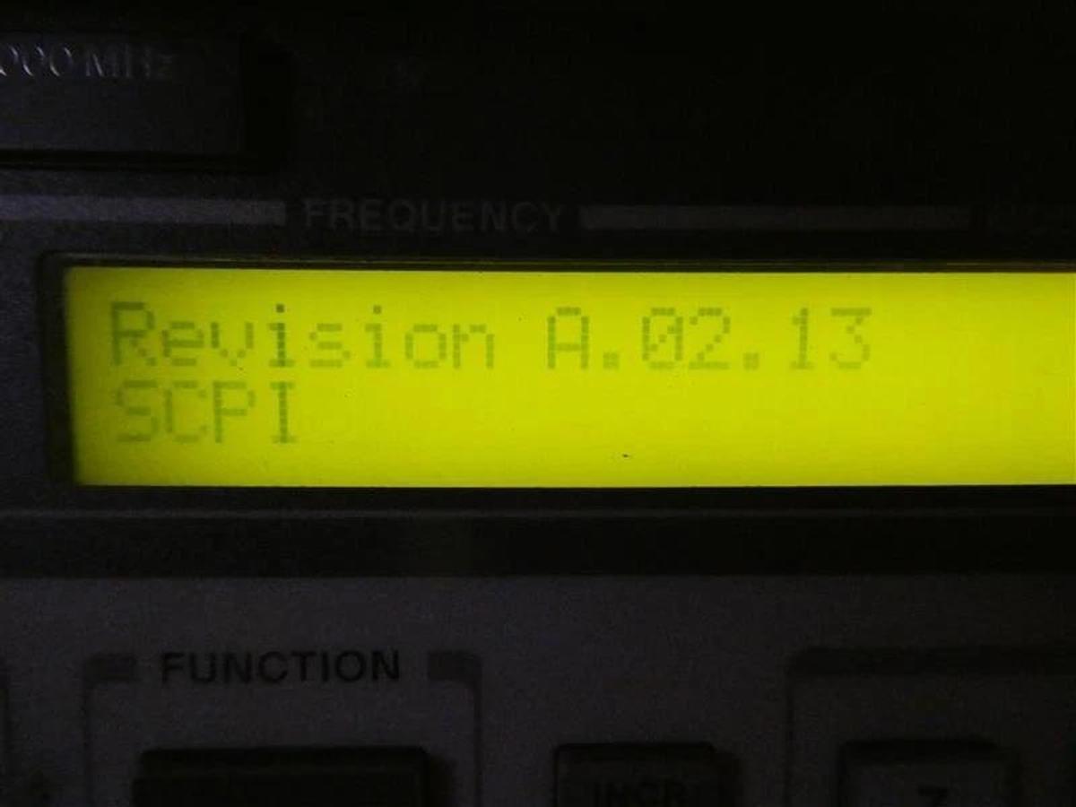 Used Agilent Technologies 8648C Synthesized Signal Generator Option 1E6 1EA Untested