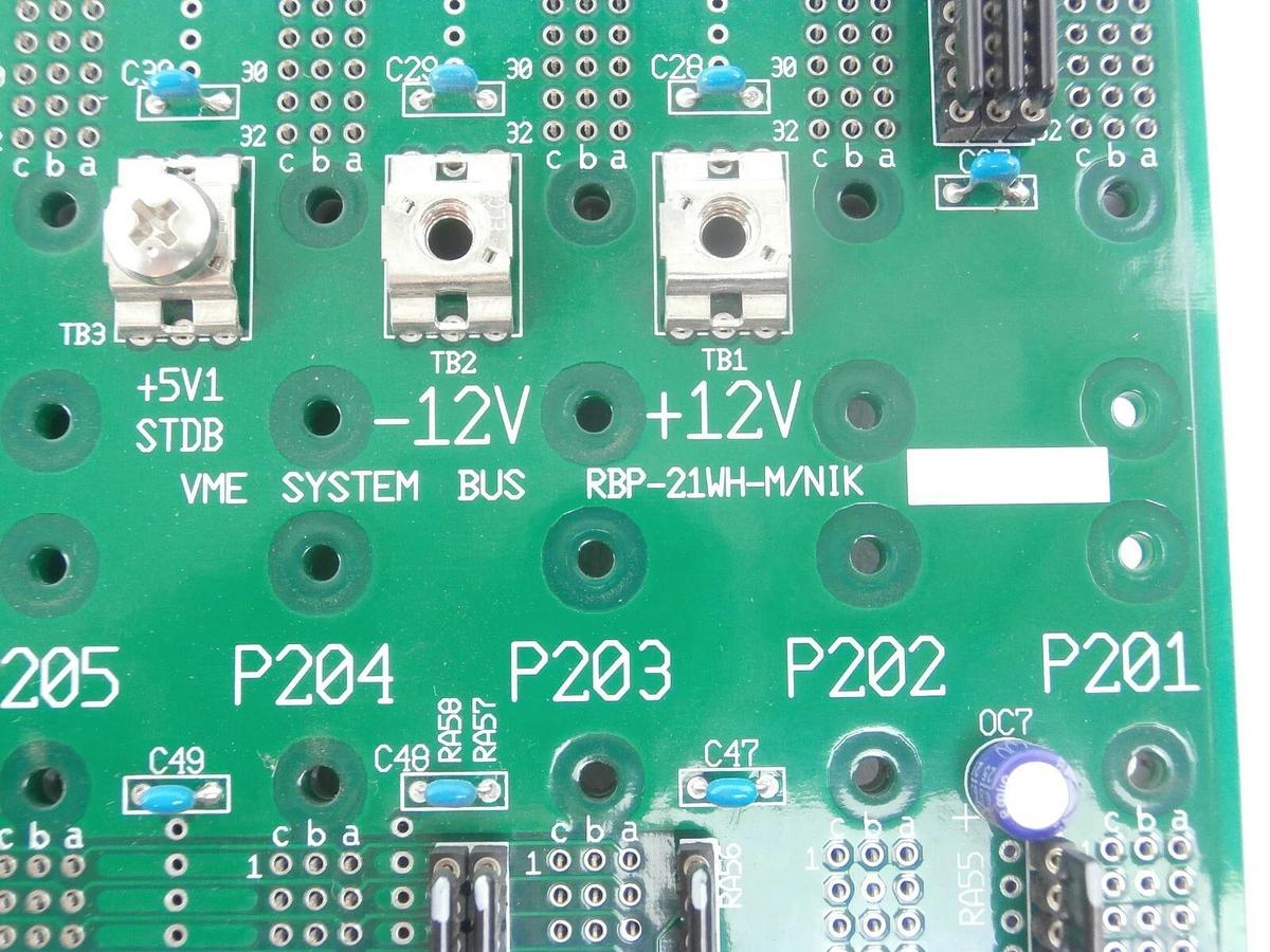 Used DNS Dainippon Screen RPB-21WH-M/NIK VME Bus System Backplane Board PCB Working