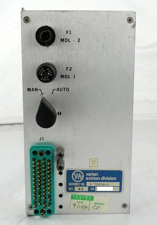 Used Varian Ion Implant Systems D70854-1 End Station Vacuum System Module Working
