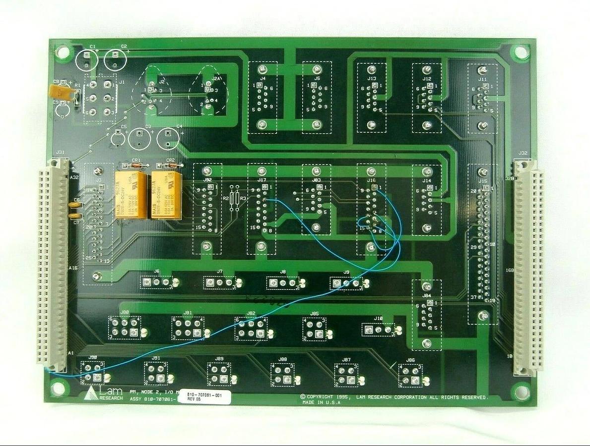 Used Lam Research 810-707061-001 PM Node 2 Board PCB FPD Continuum Working Spare