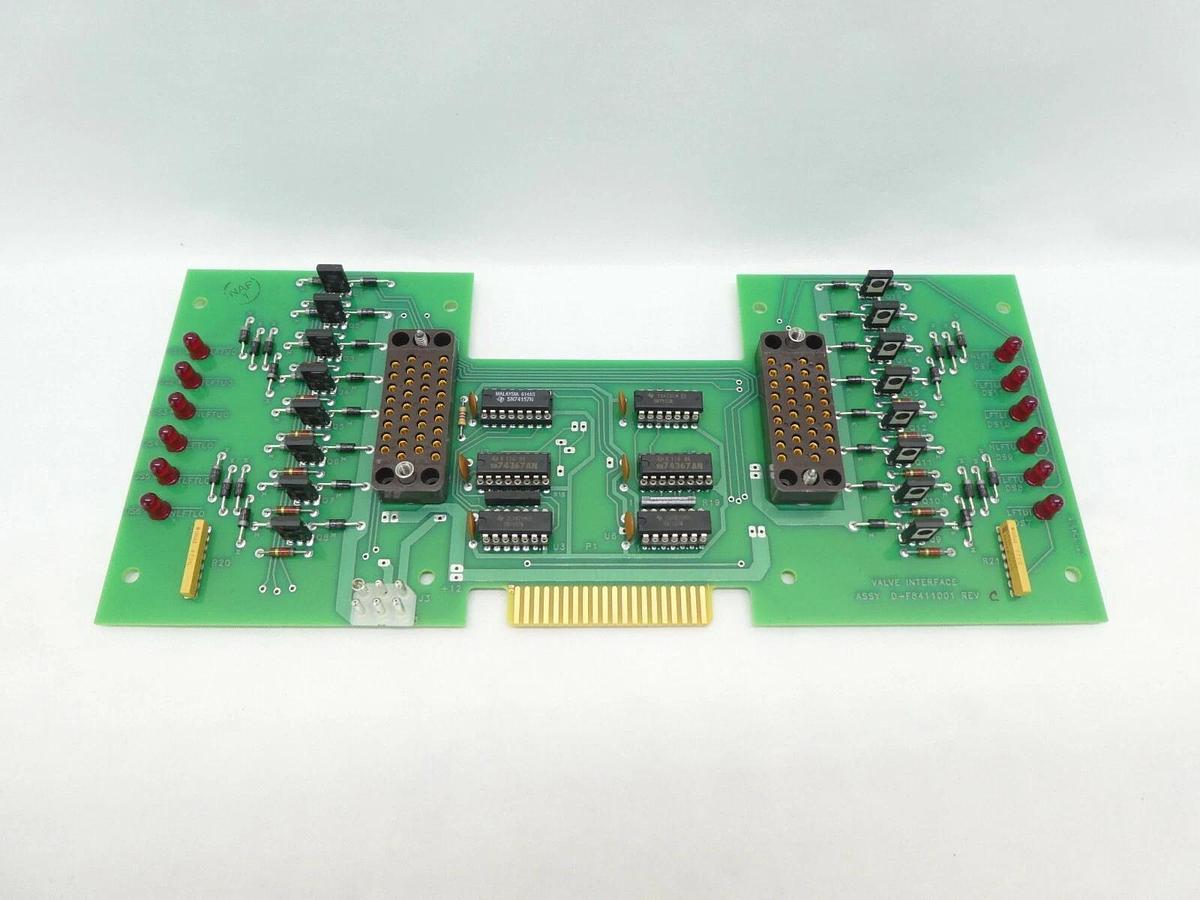 Used Varian Semiconductor VSEA D-F8411001 Valve Interface PCB Rev. C Working Surplus