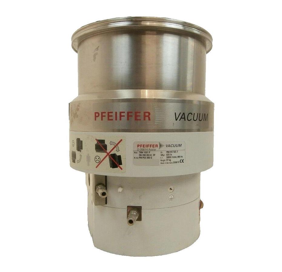 Used TMH 1001 P Pfeiffer Vacuum PM P03 300 G Turbomolecular Pump Turbo Tested Working