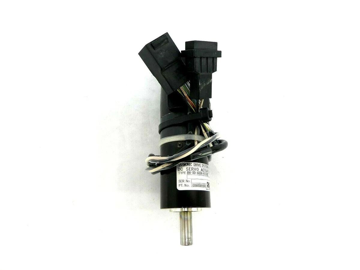 Used Harmonic Drive Systems RH-ED-6006-E100D0 Servo Actuator Nikon NSR Series Working